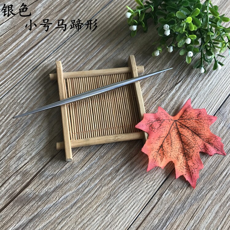 Clay Sculpting Tools Needle Steel Clay Tool Carving Pottery Ceramic Tools Polymer DIY Accessory: Silver E1