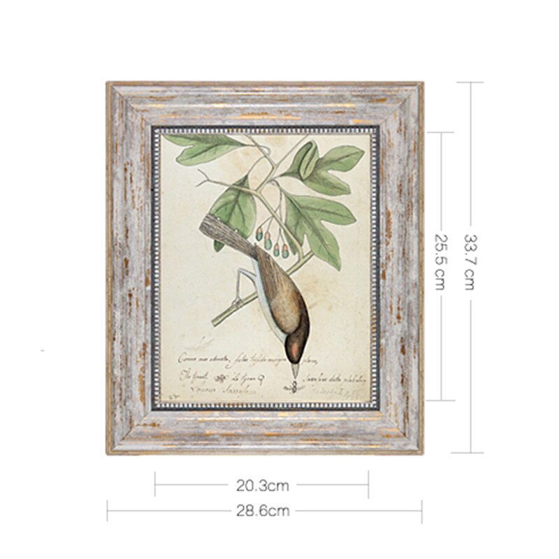 Photo Shelf Settable Horizontal Square Retro Poto Frame 4/6/7/10 Inch Frame Combination Picture Frames: 10 Inch