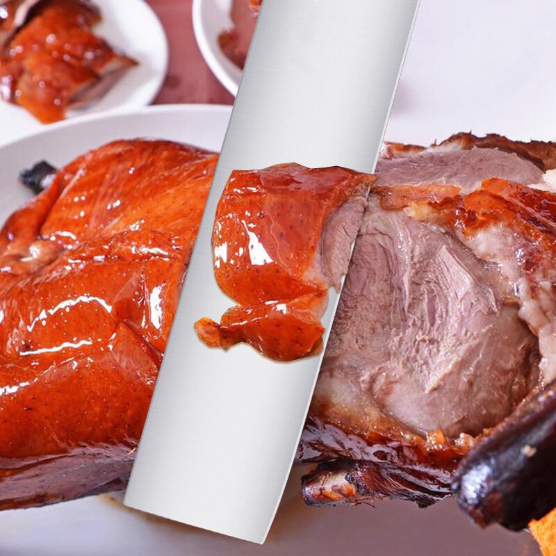 Peking stegt andeskærekniv 7 cr 17 mov kokkeknive i rustfrit stål kinesisk madlavning udskæringskniv sushi sashimi vege kniv