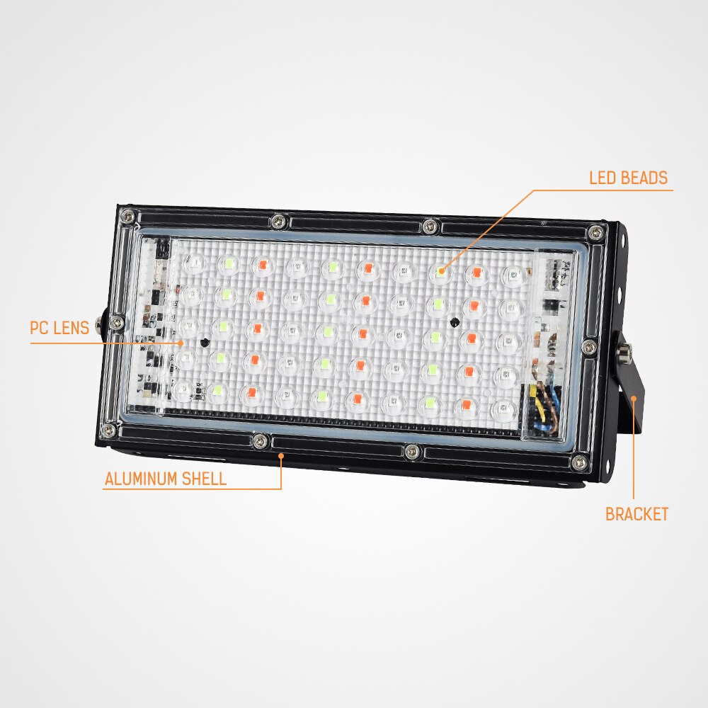 Outdoor Flood Light Waterproof Security Spotlight Garden Lamp Attachment