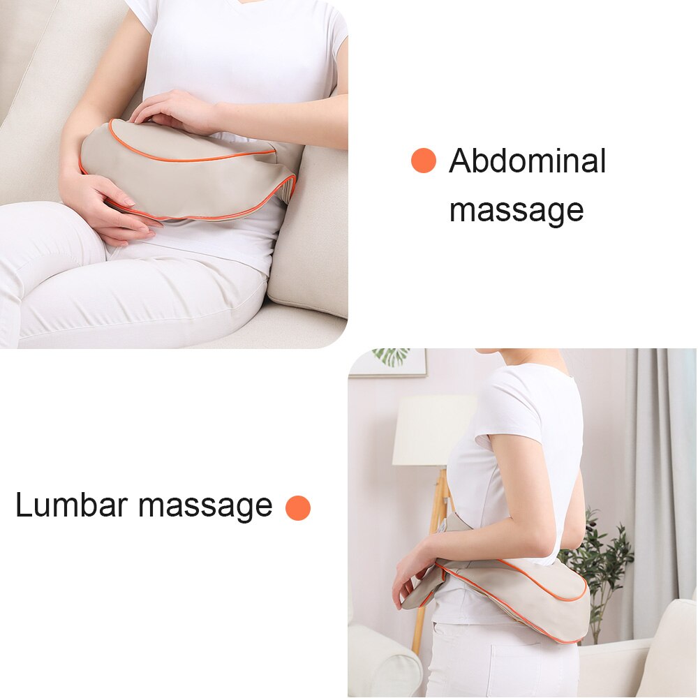 U Shape Electrical Shiatsu Body Shoulder Neck Massager Tapping kneading Massage Home Best HealthCare