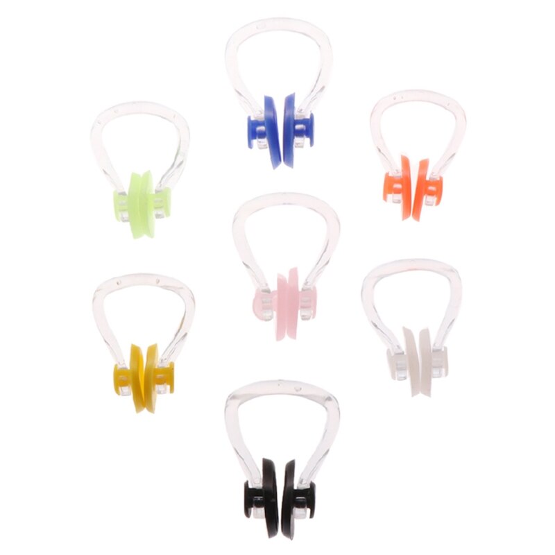 Attelle nasale en Gel de silice, 3 pièces, pince-nez étanche pour natation, Fitness, piscine, PC