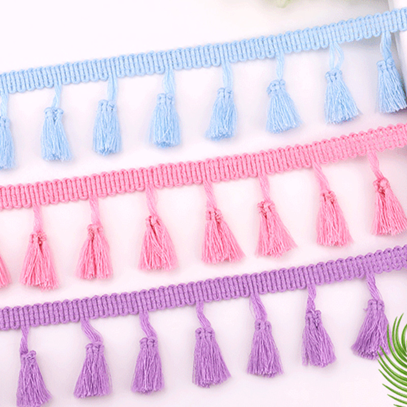 10 Meter Kwastje Kant Lint Diy Handgemaakte Ambachtelijke Accessoires Franje Katoenen Kanten Rand Lint Naaien Jurk Kledingstuk Gordijn