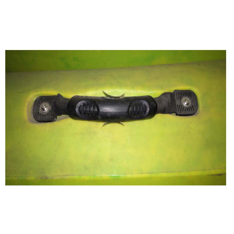 Black Deck Plate Kit Deck Hatch Cover with Red Bag for Kayaking Marine Boat Fishing Rigging