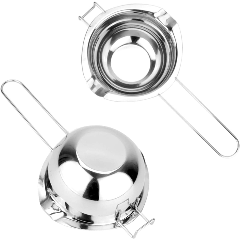 Pot à chocolat en acier inoxydable, Double chaudière de supérieure, Kit de fabrication de bougies pour faire fondre le chocolat