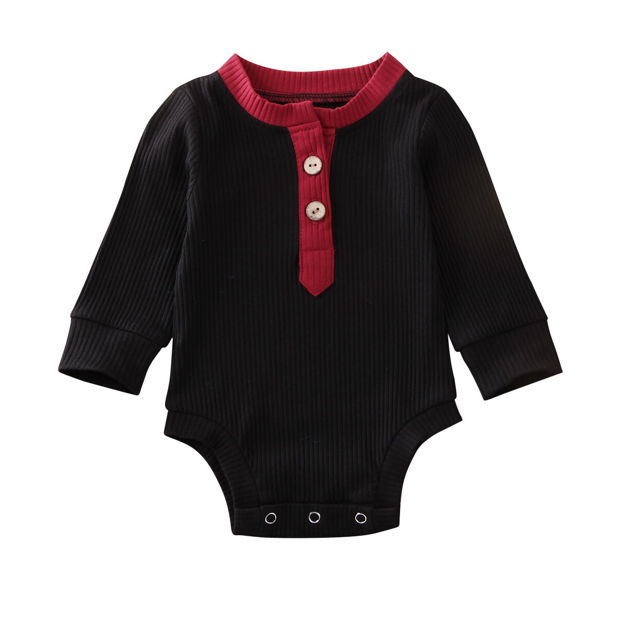 Pasgeboren peuter baby jongen romper lange mouwen patchwork zonnepak outfit kleding playsuit kleding: D / 3m