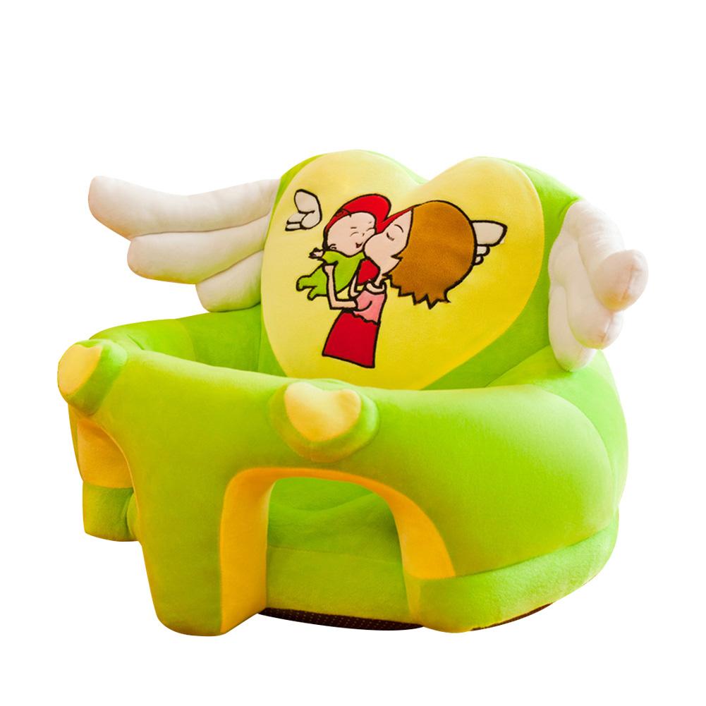 Børn legerum hjemmeindretning kid møbel stol betræk forskellige specifikationer valgfri sofa støtte fodring sæde: Grøn
