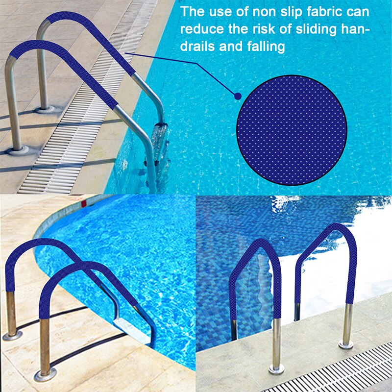 Zwembad Ladder Stap Hand Rail Cover Zwembad Grips Cover Hand Anti-Slip Mouw Rail Cover Protector