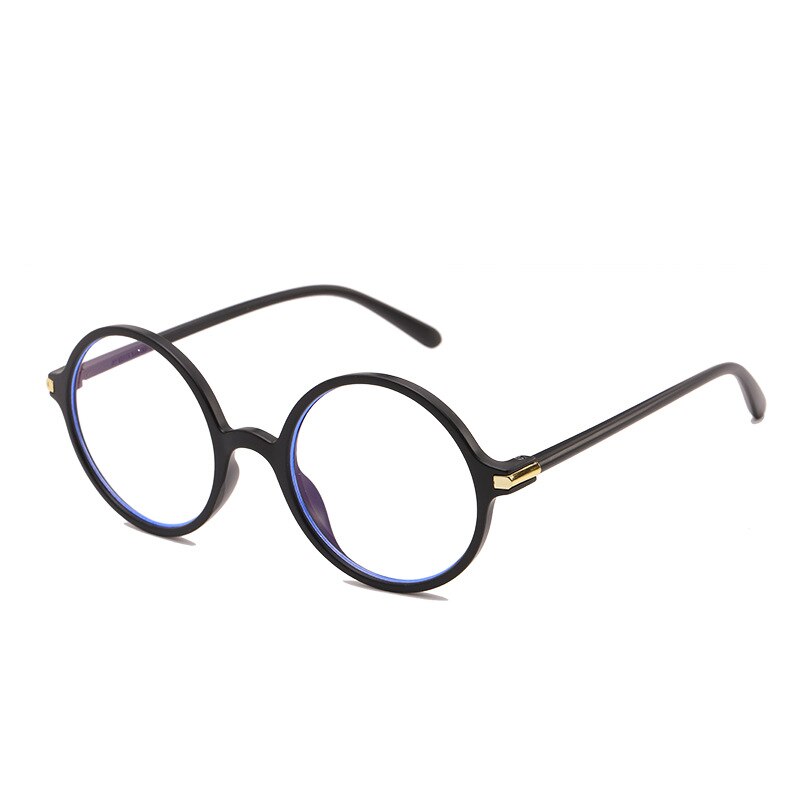 Eyewear Eyeglasses Black Circle Round Vintage Retro PC Frame Clear Lens Glasses Round Optical Glasses Eye Glasses A0026