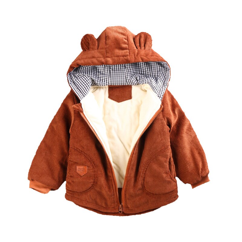 Winter Lente Baby Meisjes Jas Kinderen Jongens Jas Warm Kinderen Warm Katoenen Bovenkleding Pasgeboren Jas Voor Baby Kleding