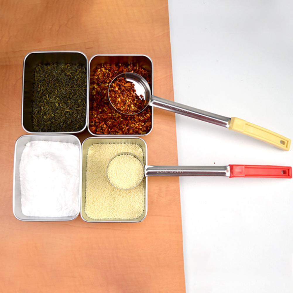Sauce Measuring Spoon Excellent Pizza Sauce Portion Control Serving Spoon Multi-purpose Anti-scald Handle Sauce Ladle