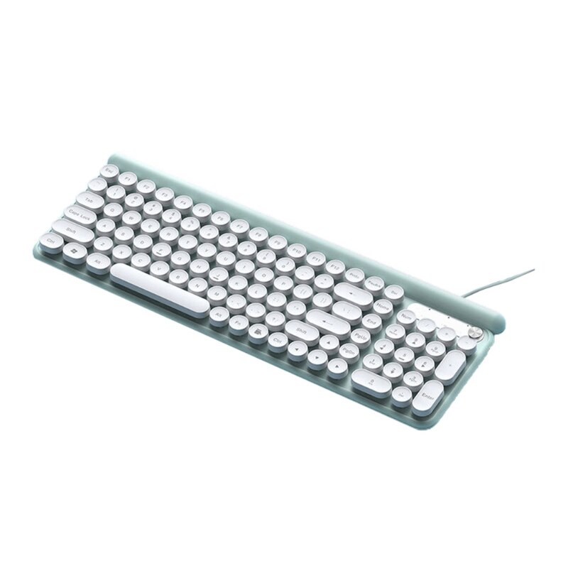 Teclado con cable L3 para juegos, accesorio con mando de Control Multimedia, 102 teclas, silencioso, para PC, portátil, de escritorio, 3 colores