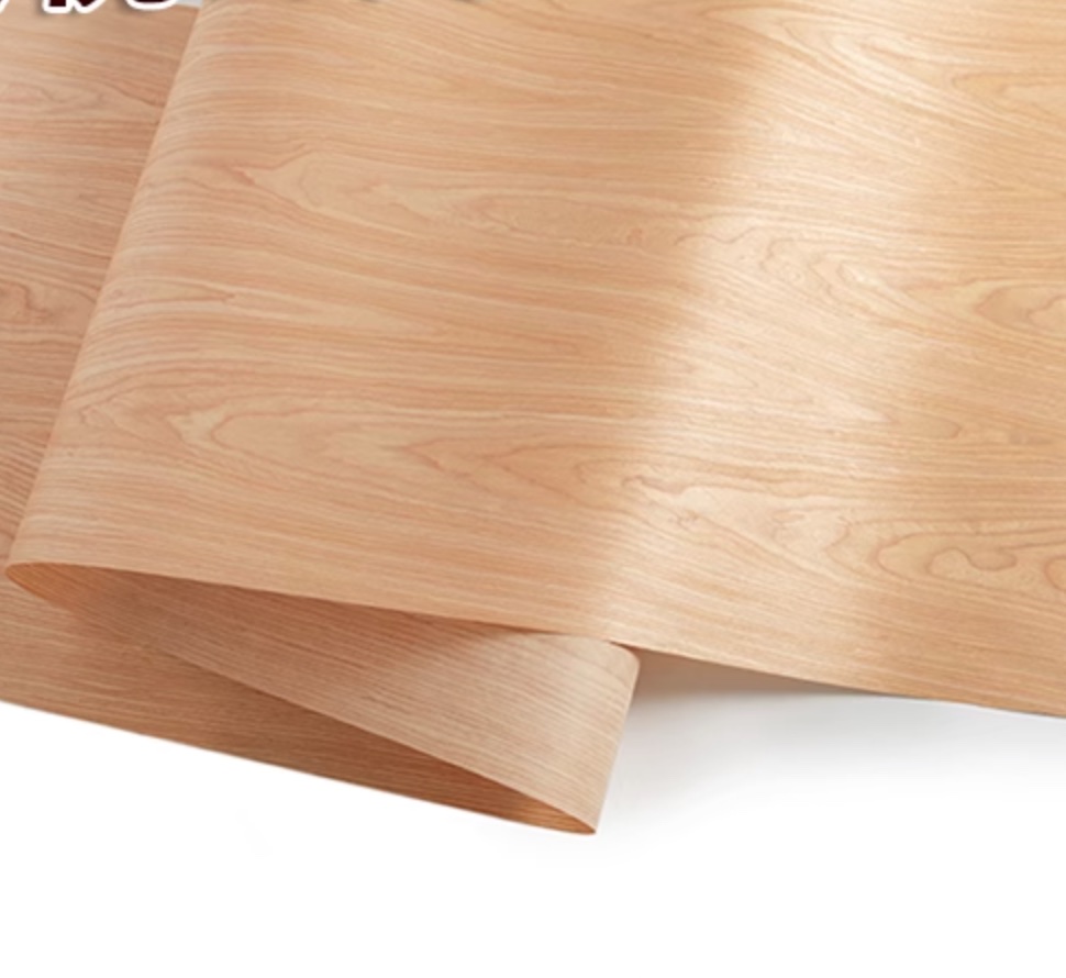 Múltiples opciones-chapa de madera de cerezo teca de tecnología Ultra ancha L: 2,5 metros x 0,25mm x 580 (parte posterior con no tejido): Blanco mate