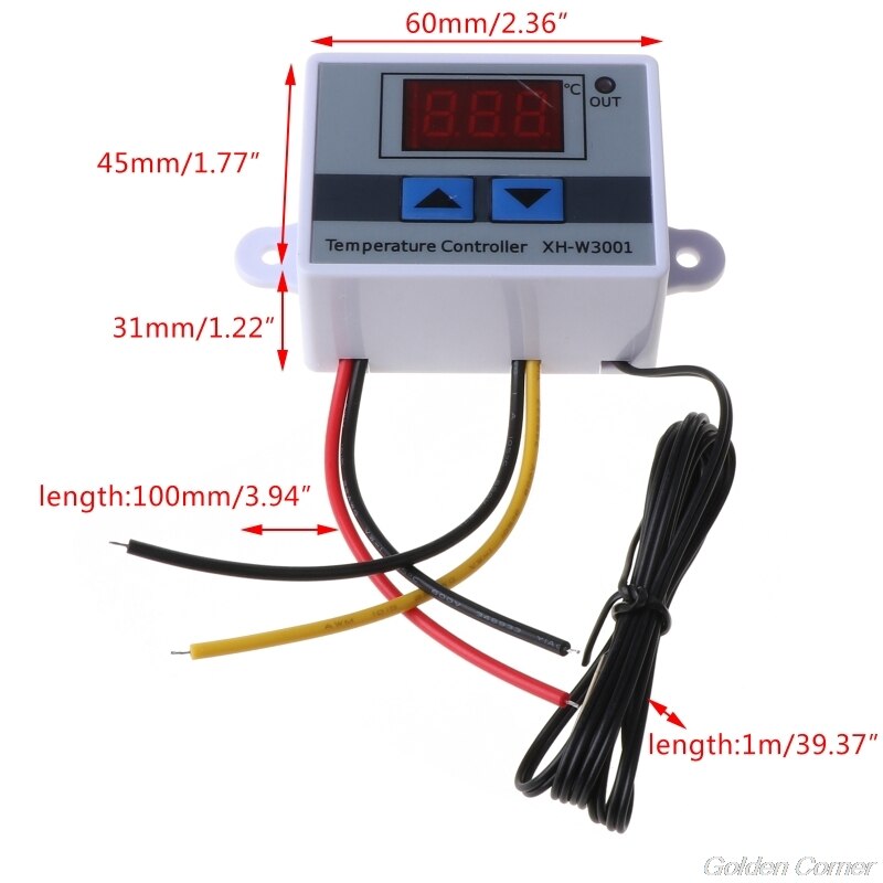 Digitale Controller W3001 Ac 110V-220V Temperatuurregelaar Thermostaat Digitale Led Display M06 21 Dropshiping
