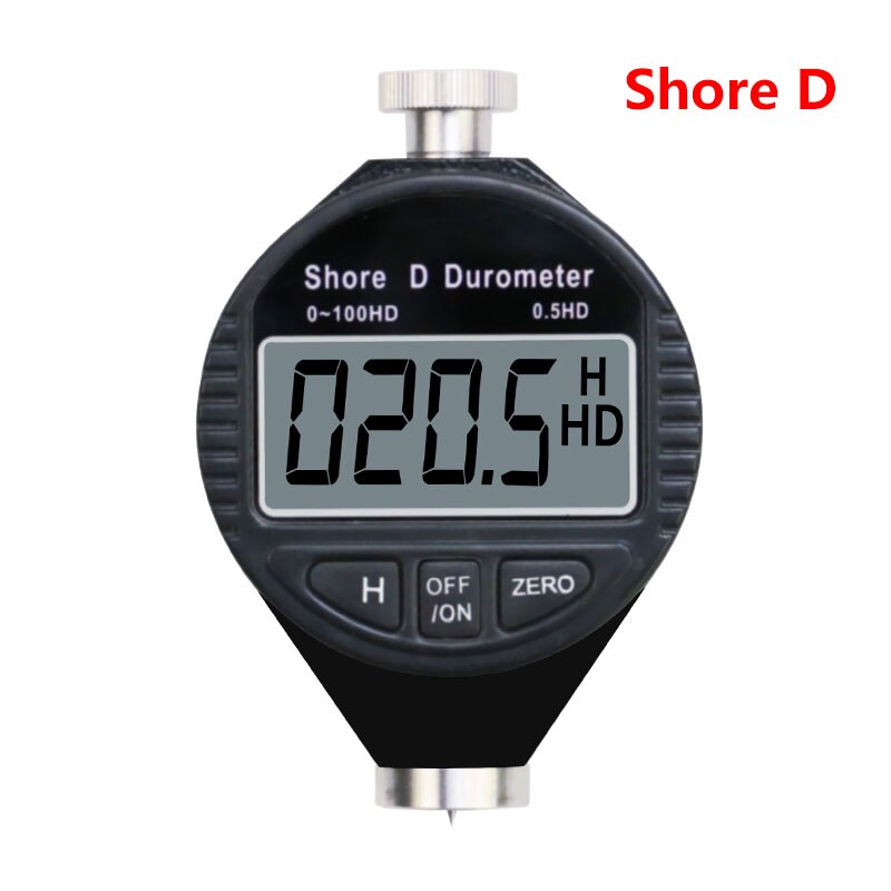 Digital Shore Hardness Durometer Digital Hardness Tester Hardness Meter Shore 0-100 A/C/D For Plastic Leather Rubber Multi-resin: Shore D