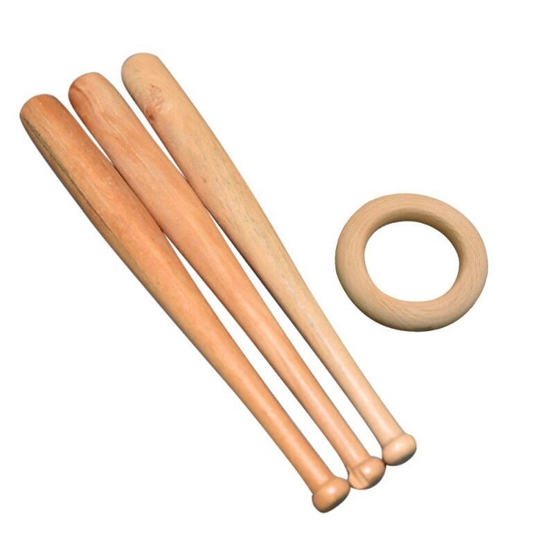 Di alta Qualità In Legno di Faggio Baseball Titolare Bar In Legno Massello Da Baseball Supporto di Legno Bastone Da Baseball Baseball Forniture: Default Title