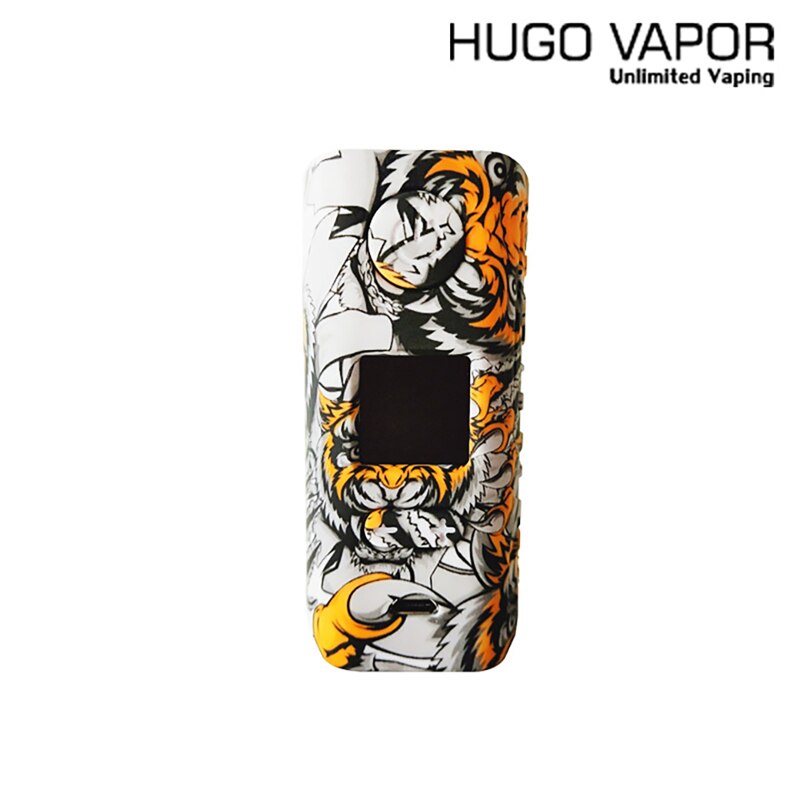 Hugo Vapor Rader Eco 200W Box Mod Powered by Dual 18650 Batteries 0.96"inch Square OLED Screen Diaplays vape mods 100% Original: 4