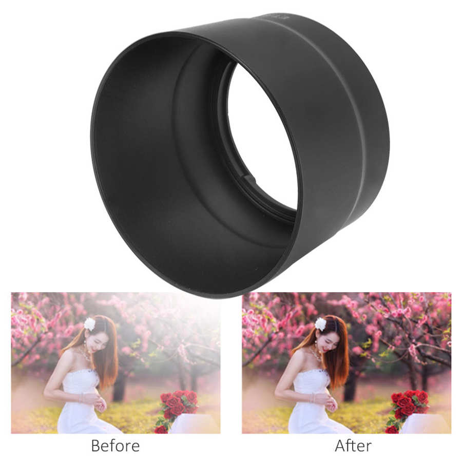 ET- 63 Lens Hood Camera Mount Plastic Fit for STM EF- S 55 -250mm f4- 5.6 IS Lenses
