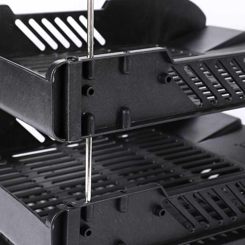3 Layers Thicken Plastic File Desktop Storage Basket Shelf Rack Box Home Office Document Holder Organizer