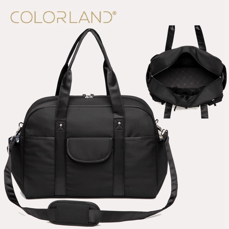 Colorland, bolso de pañales de para bebé, momia, bolsa de pañales de maternidad, organizador para papá, bolsas de mensajero cambiantes, bolso de mano para madre, bolso maternal