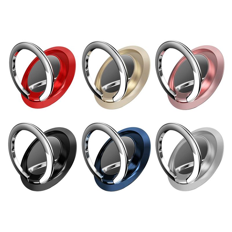 Finger Ring Mobile Phone Smartphone Stand Holder For iPhone Huawei Samsung cell Smart Round Phone Ring holder Car Mount Stand