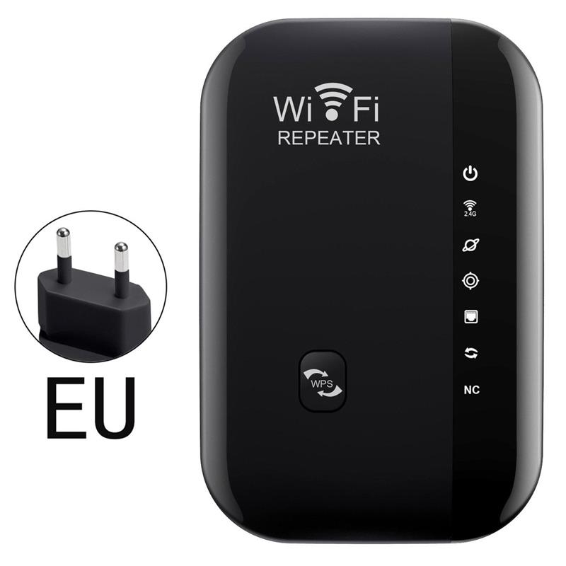 Xiaomi 300Mbps WiFi Repeater Signal Amplifier Extended Network Enhancer EU US Home 802.11N WPS Long Range WiFi Repeater For PC: Wtyczka UK