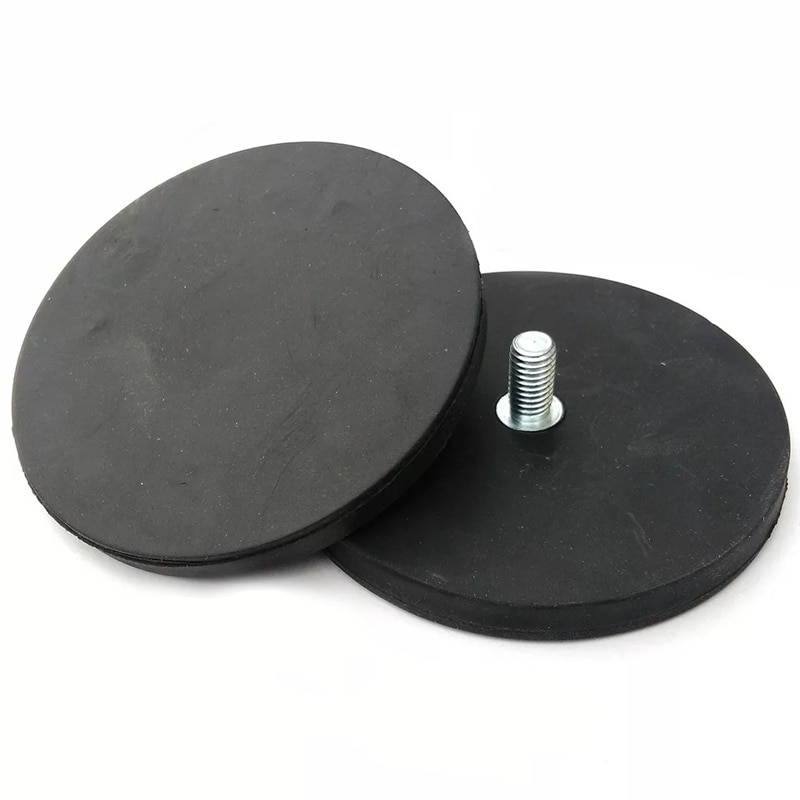 High power Rubber Magnet Car led light Mounting bracket base Lamp holder stand Magnetic sucker for Offroad Led bar Headlights