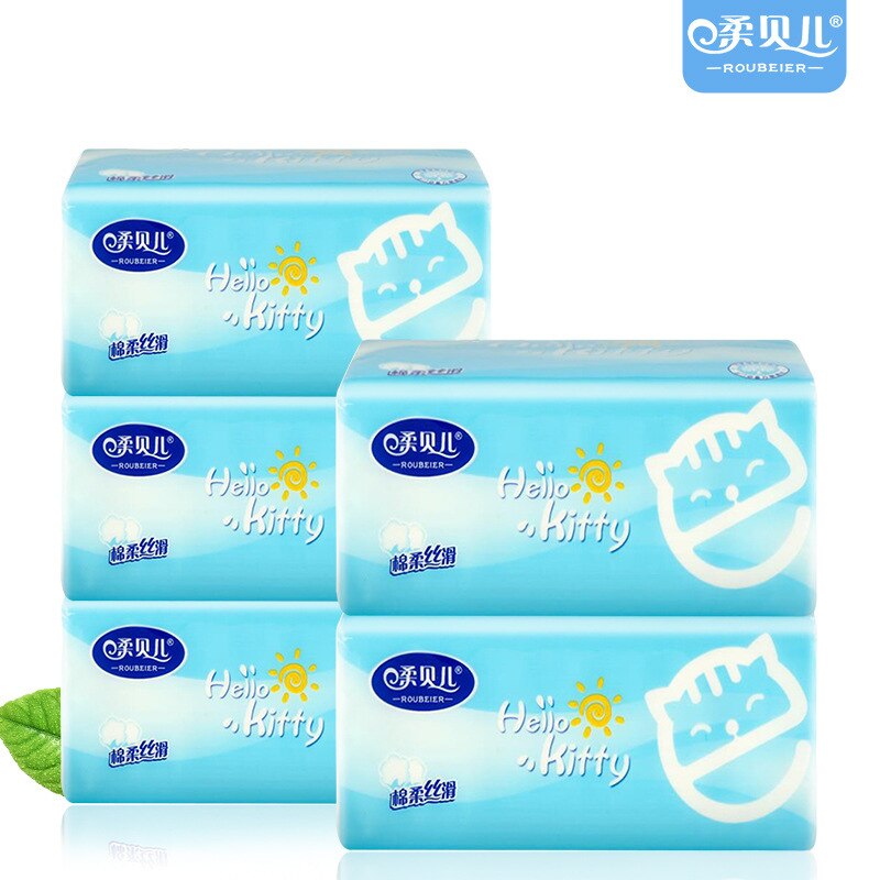 Roubel log paper household life four layers a pack of tissue toilet paper