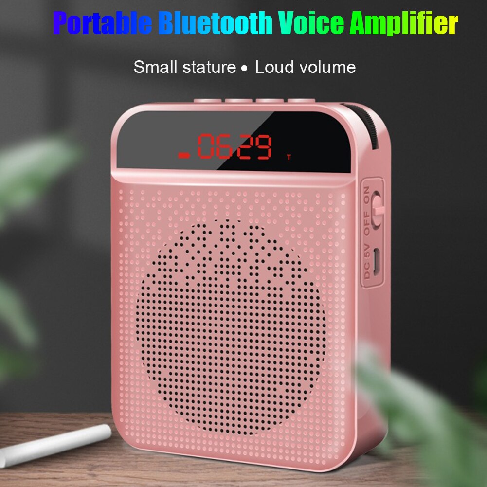 Megaphone With Microphone For Teachers Outdoor Party Training Classroom Portable Bluetooth Voice Amplifier Wired Loudspeaker