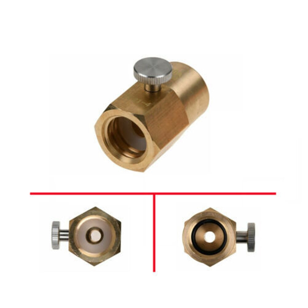 TR21-4 Om CGA-320 Adapter Cilinder Fonkelende Water Machine CO2 Tank Connector Voor Vullen Tank Sodastream