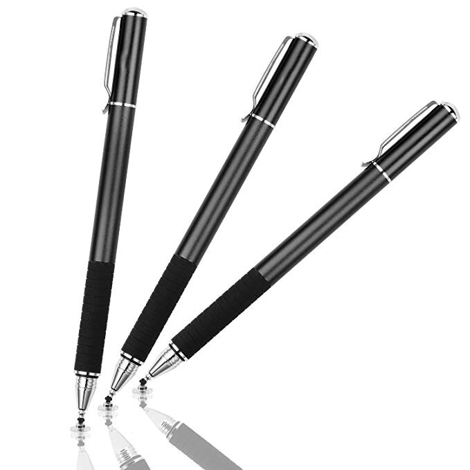 Lápiz táctil Stylus Universal 2 en 1 para Iphone 13, lápiz capacitivo para tableta, lápiz óptico para teléfono móvil, bolígrafos para tableta de dibujo