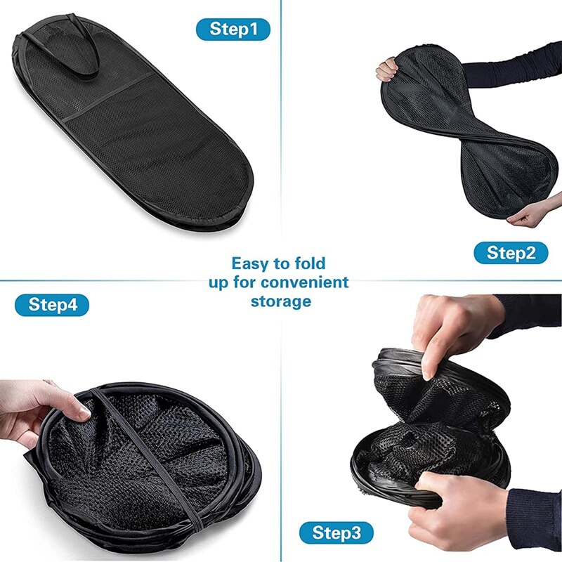 Opvouwbare Wasmand Mesh, Opvouwbare Wasmand, Draagbare Mesh Wassen Wasmand Bag Voor Thuis Kinderen