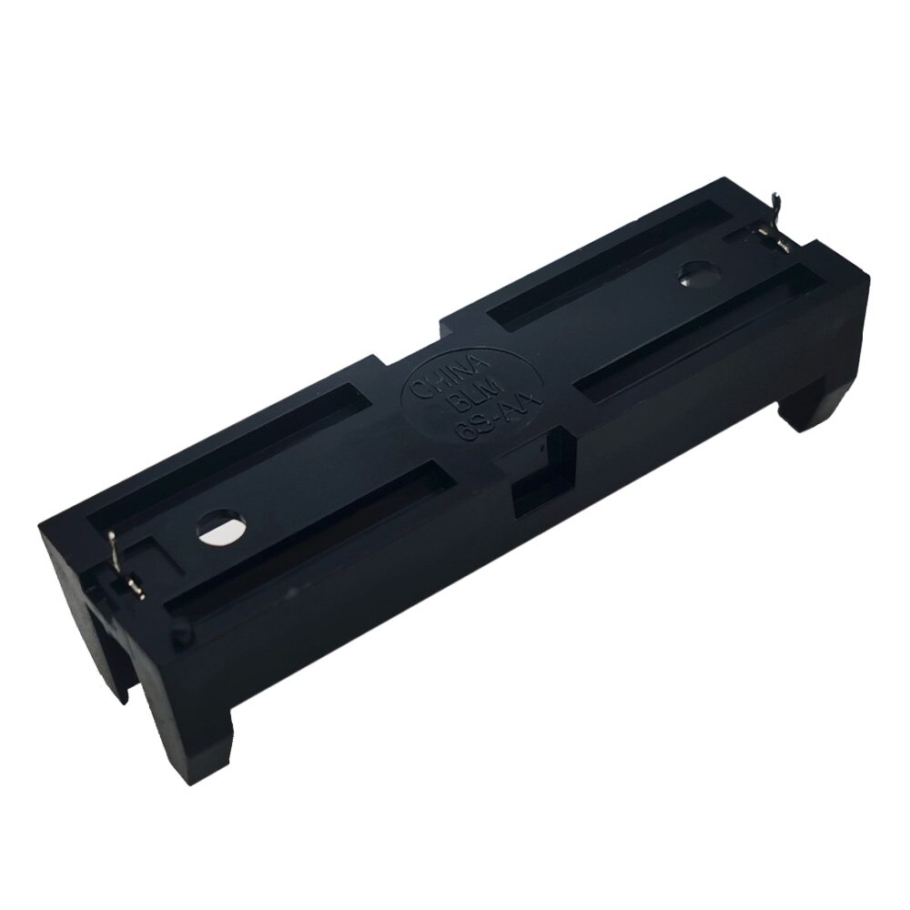 5 Pcs 1 AA Battery Box Single AA Battery Holder 14500 Battery Box With Pins