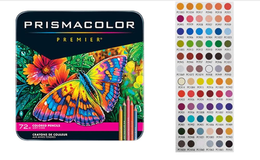 Prismacolor premier 24/36/48/60/72/132/150 väri sanford lapis de cor öljykynä 3.8mm pehmeä ydin prismacolor artistin värikynä