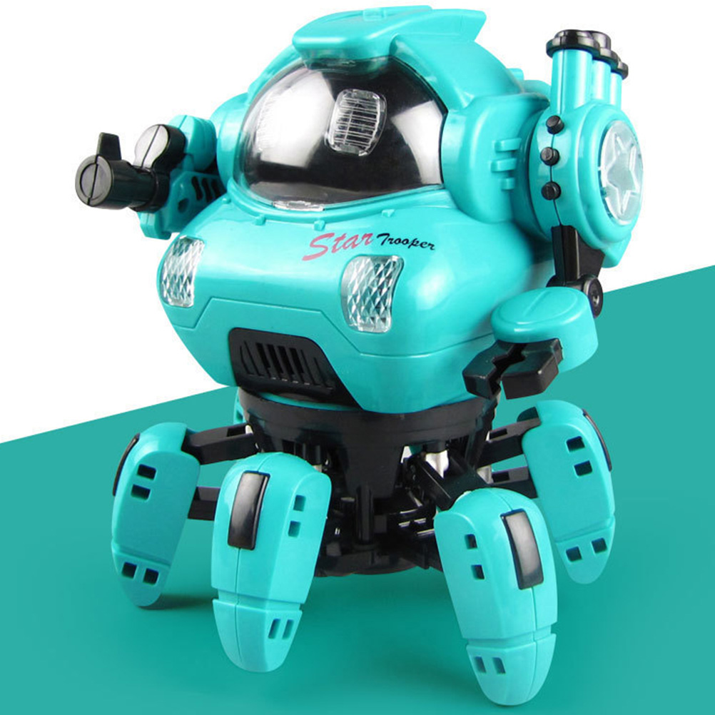 Children Electric Robot Plastic Robot Plaything Funny Dancing Robot