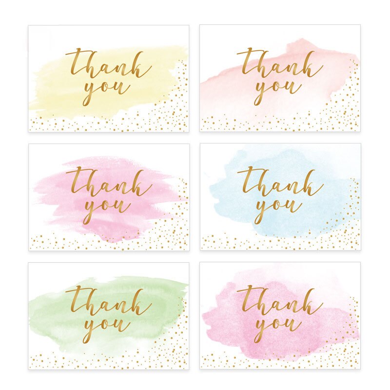 Thank You Card With Envelope, Greeting Card, Blessing Card, Thank You Message Card, Christmas Business Card Set: G - 10x15cm