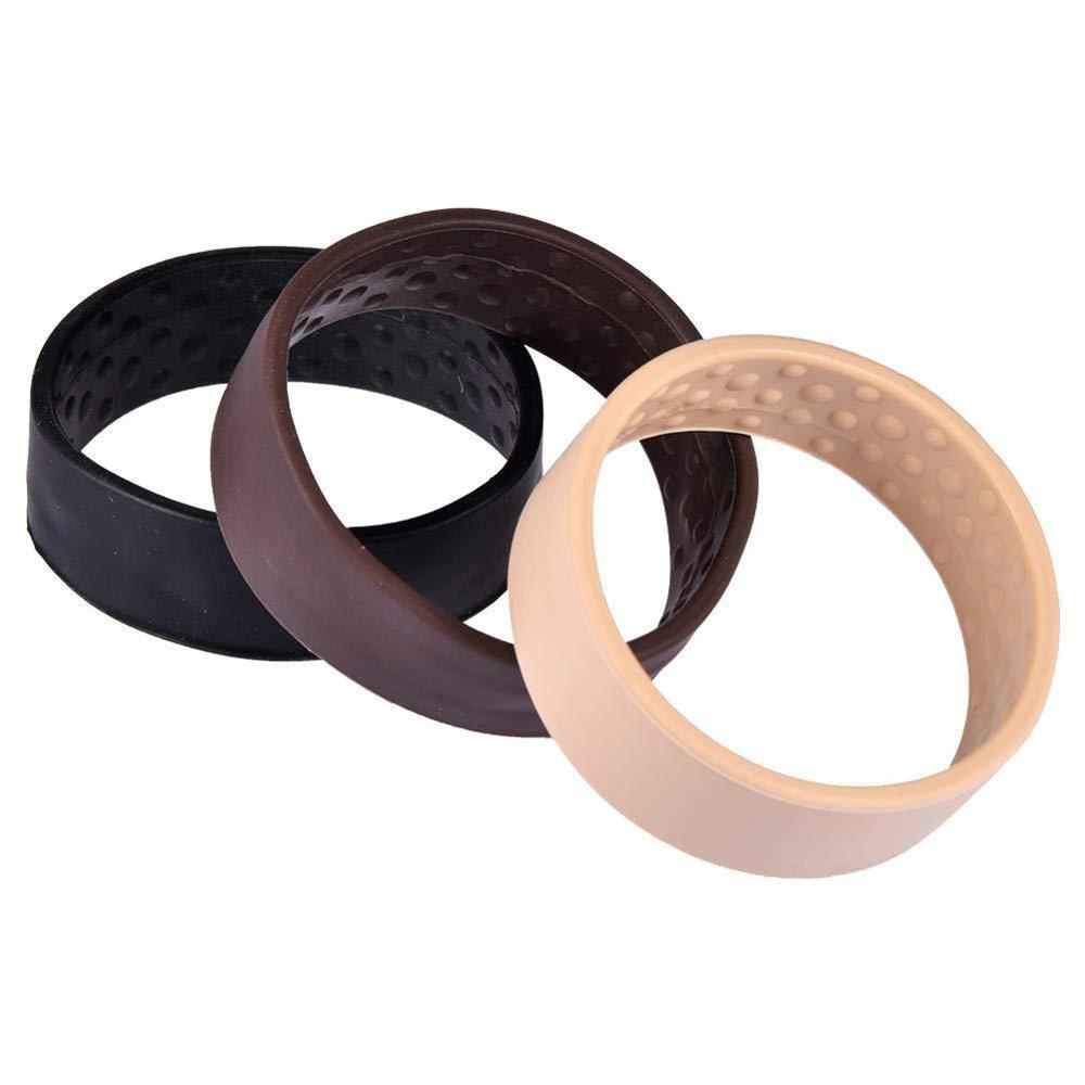 M MISM Silicone Foldable Stationarity Elastic Hair Bands For Women Ponytail Holder Simple Multifunction Hair Tie Accessories