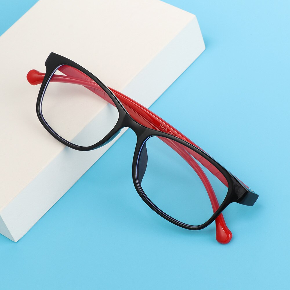 1Pc Anti-Blauw Kids Bril Jongens Meisjes Draagbare Ultra Licht Frame Computer Oogbescherming Brillen Vision Care Bril