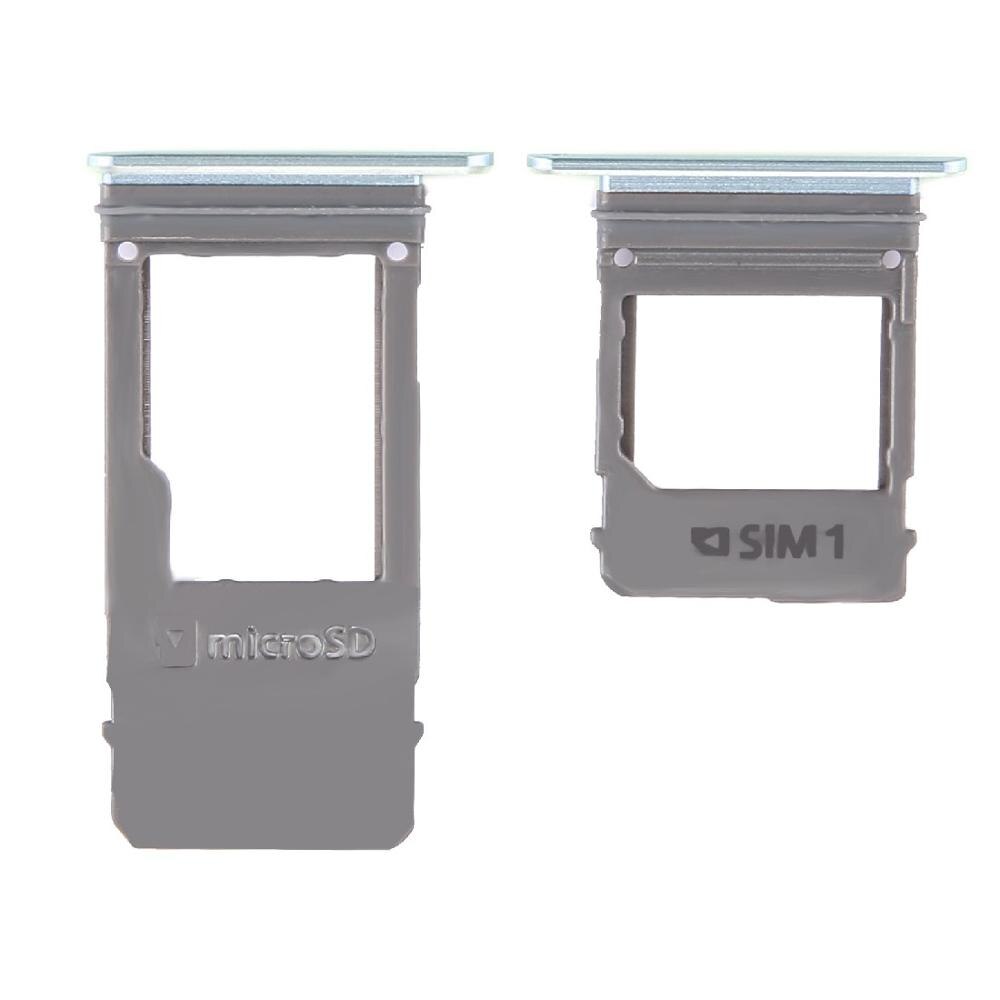 iPartsBuy SIM Card Tray + Micro SD Card Tray, Single Card for Galaxy A5 ) / A520 &amp; A7 ) / A720: Blue