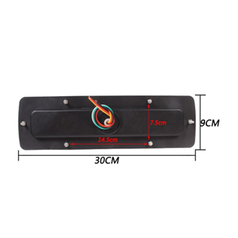 2 stk 12v led baglygter lygte 5 funktion til trailer cara-kan lastbil 19 led trailer lygter led stoplys