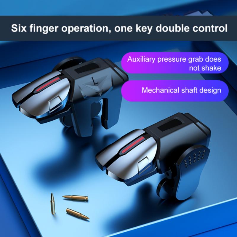 Manette de jeu mobile pour téléphone Pubg, Joystick, bouton L1R1 pour Iphone