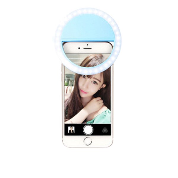 BePotofone foto studio video Del Telefono mini desktop da tavolo A portato Anello di Luce 5500K 50 centimetri di altezza Fotografia Dimmerabile Anello Trucco lampada: mini leggero solo