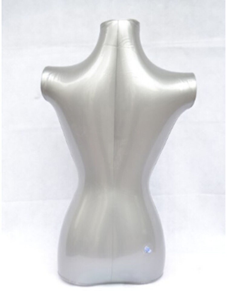 66CM Inflatable female mannequin female models pvc inflatable mannequin body upper body,M00008