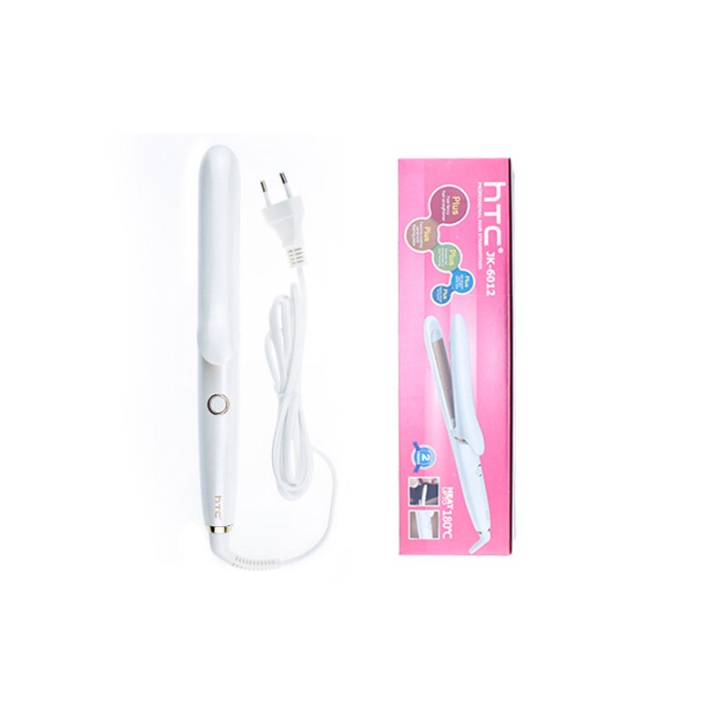 AIKIN hTc 2 in1 Hair Curler EU Plug Negative Ion Hair Straightener Hair Curl Iron Hair Tools Ceramic Triple Curling