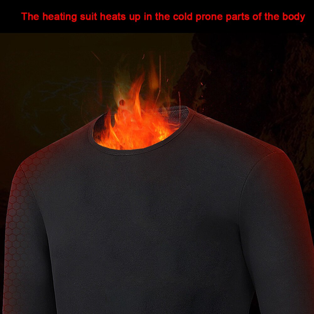 Women Intelligent Heating Clothing Intelligent Constant Temperature Suit Winter Heated Underwear Heating Trousers