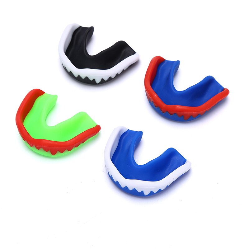 1 PC Good Mouth Guard Muay Safety Soft EVA Mouth Protective Teeth Guard Sport