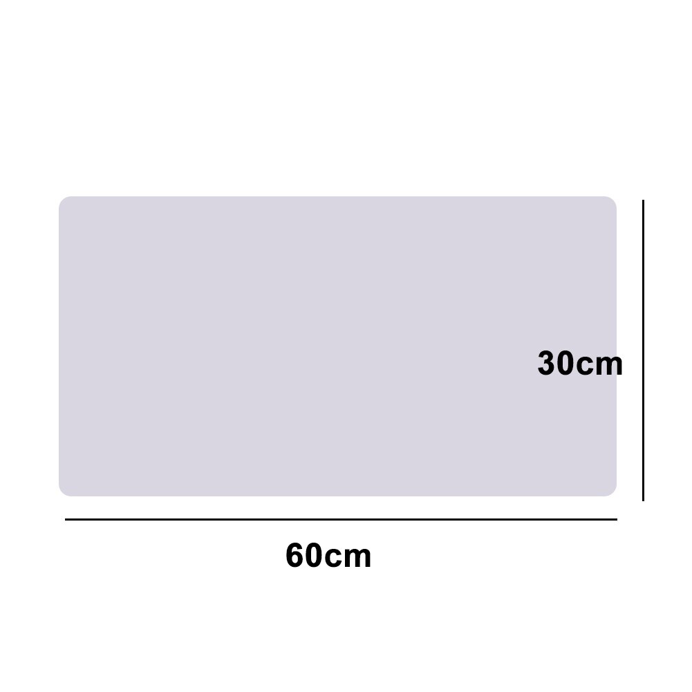 Anti-slip Waterproof PC Laptop Computer Mouse Pad Home Office Table Book Mat