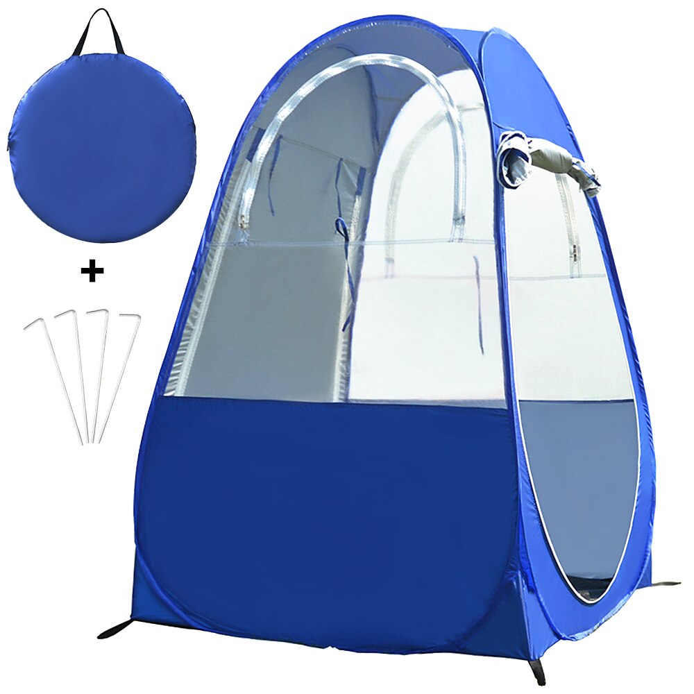 Draagbare Winter Outdoor Vissen Tent Uv-Bescherming Tent Automatische Pop-Up Tent Voor Outdoor Camping Wandelen Strand Met draagtas