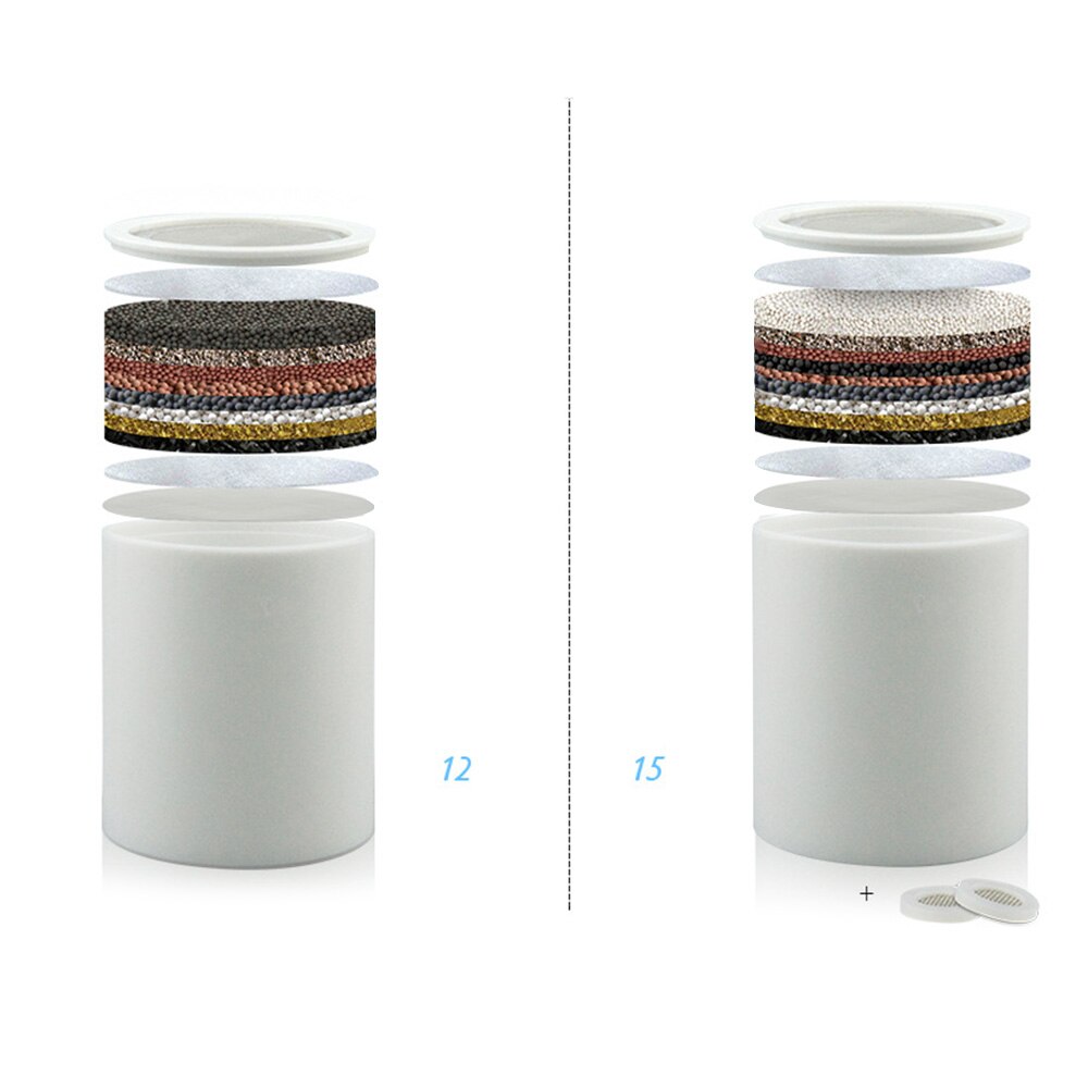 12/15 stufen Wasser Dusche Filter Luftreiniger Für Schlecht fest Wasserenthärter Chlor Entfernen bat Filter