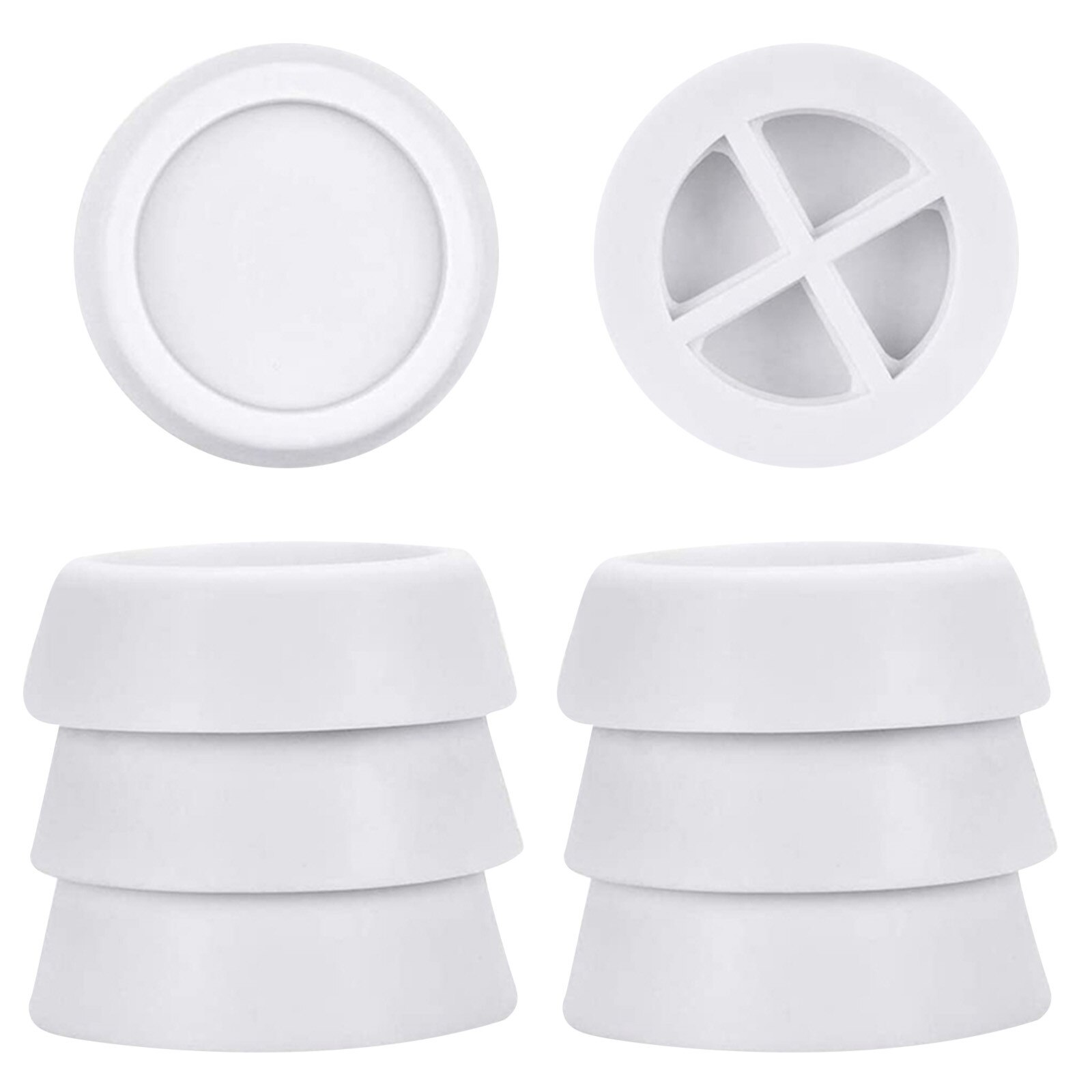 4Pcs Wasmachine Anti-Vibratie Mute Bescherming Mat Duurzaam Anti-Slip Voet Woondecoratie Accessoires Декор дома